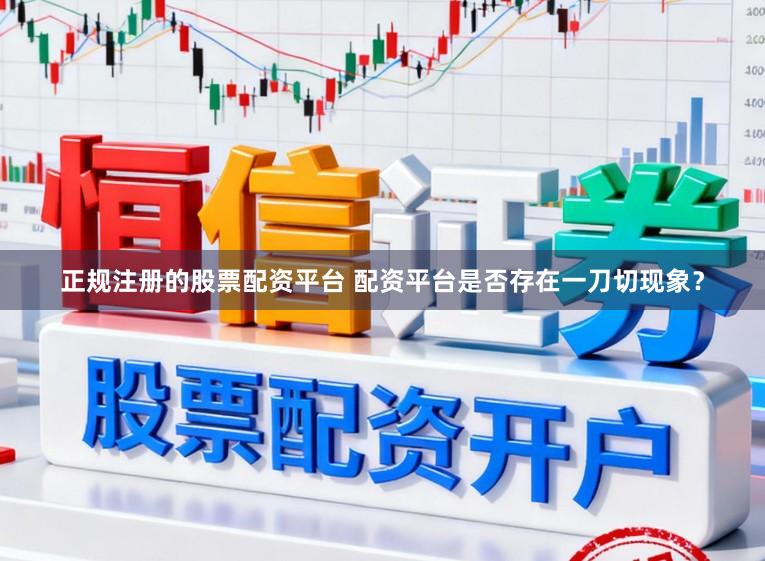 正规注册的股票配资平台 配资平台是否存在一刀切现象?