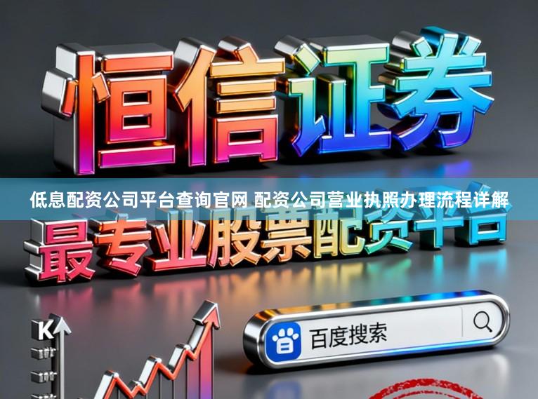 低息配资公司平台查询官网 配资公司营业执照办理流程详解